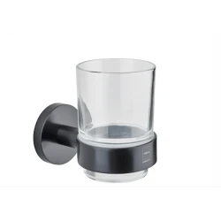Подставка для зубных щеток Teka Alaior Cup Holder Graphite Banyo, Brave Black Подставка для зубных щеток Teka Alaior Cup Holder Graphite Banyo, Brave Black