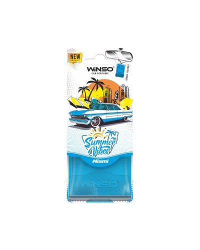 Avtomobil üçün ətirləndirici Winso Summer Vibes Miami