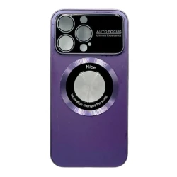 Чехол Auto Focus Magsafe для Apple iPhone 14 Pro, Matte Purple