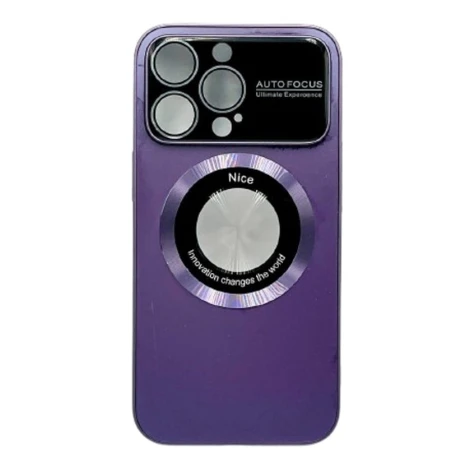 Чехол Auto Focus Magsafe для Apple iPhone 14 Pro, Matte Purple