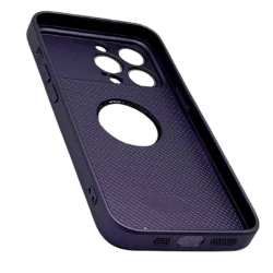 Чехол Auto Focus Magsafe для Apple iPhone 14 Pro, Matte Purple