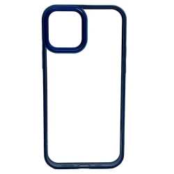 Apple iPhone 13 Pro Max üçün çexol Şəffaf/Göy