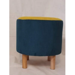 Пуфик 102, голубой, 40x35x35 см