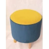 Пуфик 102, голубой, 40x35x35 см