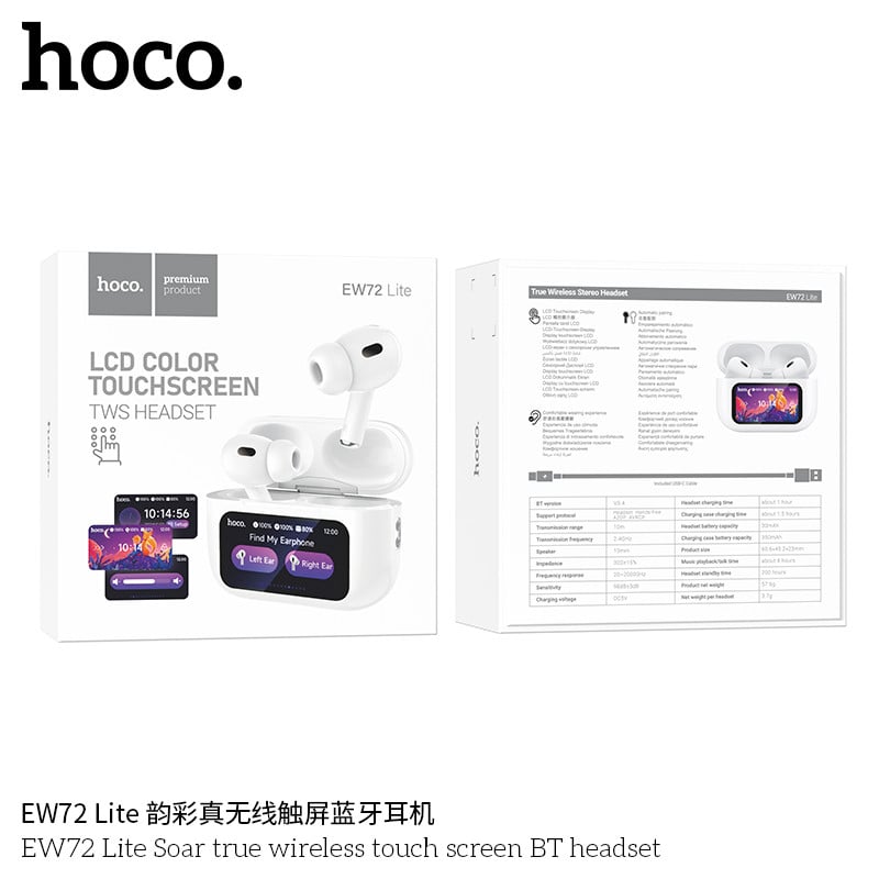 Беспроводные наушники Hoco AirPods Teledoctor-EW72 White