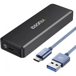 Корпус для SSD IDSONIX SMART INTERACTIVE M.2 NGFF (SATA) USB-C 3.1