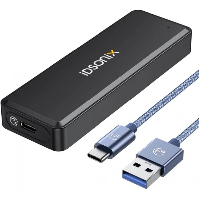 Корпус для SSD IDSONIX SMART INTERACTIVE M.2 NGFF (SATA) USB-C 3.1