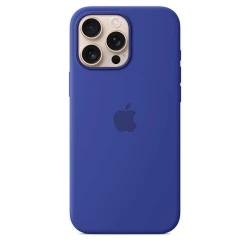 Чехол Apple Silicone Case with MagSafe для iPhone 16 Pro Max Ultramarine (Официальная гарантия)