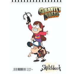 Блокнот Sketchbook GF25 Gravity Falls A5, 30 листов, белый Блокнот Sketchbook GF25 Gravity Falls A5, 30 листов, белый