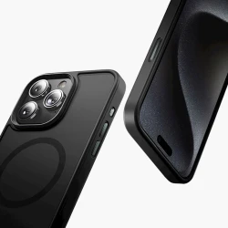 Чехол Keephone Mago Pro Matte MagSafe для Apple iPhone 15 Pro Max, Черный