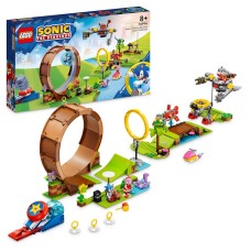 Konstruktor LEGO Sonic Sonic's Green Hill Zone Loop Challenge 76994, 8+ yaş, 802 əd