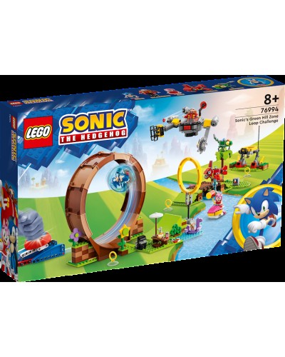 Konstruktor LEGO Sonic Sonic's Green Hill Zone Loop Challenge 76994, 8+ yaş, 802 əd