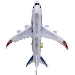 Oyuncaq təyyarə TOYS_520, plastik, ağ, 5+ yaş