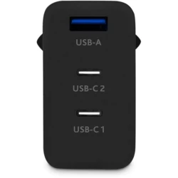 Сетевое зарядное устройство Ttec SmartCharger 65W PD/GAN USB-C Travel Charger, Black