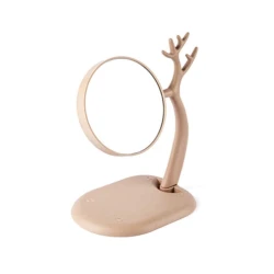 Настольное зеркало Lionesse 3310, 27.5x21x16 см, розовое