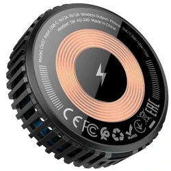 Беспроводное зарядное устройство Hoco CW57 Air Cooled 15W MagSafe Magnetic Wireless Black