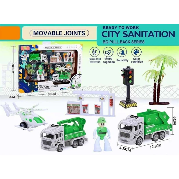 Игровой набор BQP-81, белый/зеленый