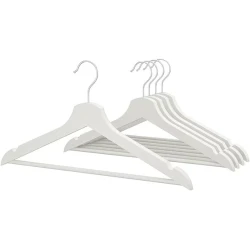 Набор вешалок IKEA Bumerang, деревo, белый, 43 см, 8 шт