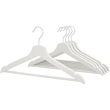 Набор вешалок IKEA Bumerang, деревo, белый, 43 см, 8 шт Набор вешалок IKEA Bumerang, деревo, белый, 43 см, 8 шт