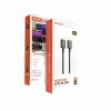 HDMI кабель Porodo 8K HMDI PVC Cable Black, 1.8 м HDMI кабель Porodo 8K HMDI PVC Cable Black, 1.8 м