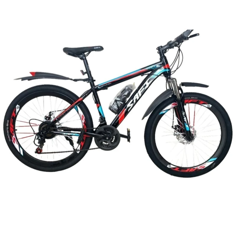 Велосипед SAFT 26-AZR260 черный/синий/оранжевый AZR260 Велосипед SAFT 26-AZR260 черный/синий/оранжевый AZR260