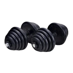 Набор гантелей Kahn_0002, 2 шт x 10 кг, черный Набор гантелей Kahn_0002, 2 шт x 10 кг, черный