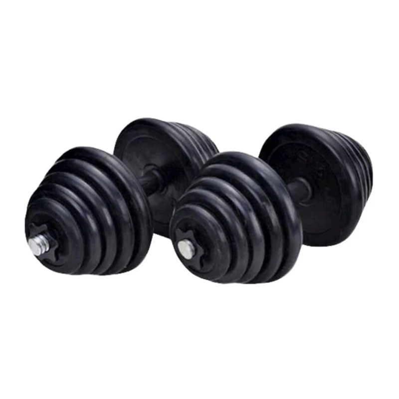 Набор гантелей Kahn_0002, 2 шт x 10 кг, черный Набор гантелей Kahn_0002, 2 шт x 10 кг, черный