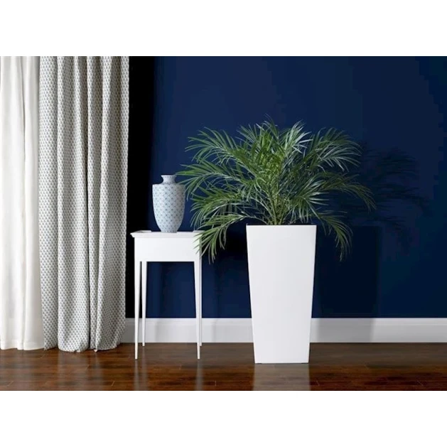 Горшок Lamela Finezja 30x30 см, пластик, белый Горшок Lamela Finezja 30x30 см, пластик, белый