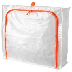 Коробка для хранения IKEA, белая, 49х55х19 см