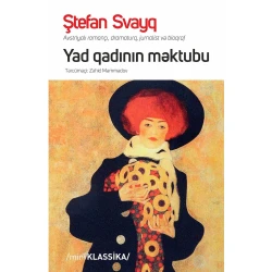 Книга Qanun Nəşriyyatı Yad qadının məktubu, автор Ştefan Sveyq