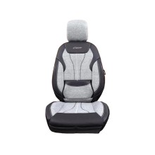 Oturacaq üçün çexol Deluxe Boss London Series, qara/boz (london serisi 4)