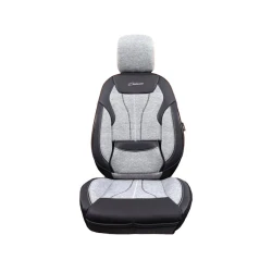 Чехол на сидения Deluxe Boss London Series, черный/серый (london serisi 4)