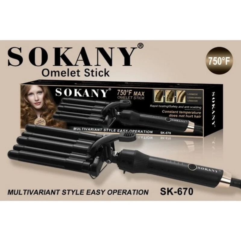 Плойка для волос Sokany SK-670 Плойка для волос Sokany SK-670