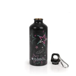 Бутылка для воды Gabol Stellar 232948, 500 мл, алюминий, черная