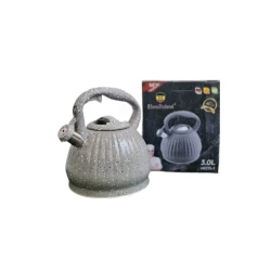 Чайник Haus Roland HR-773-2, нержавеющая сталь, серый, 3 л