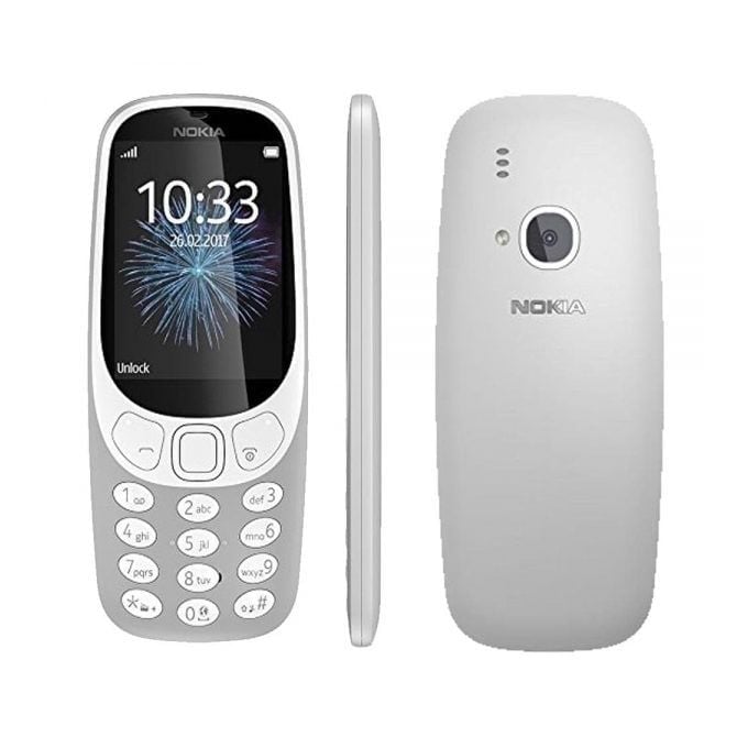Mobil telefon Nokia 3310 DS Silver