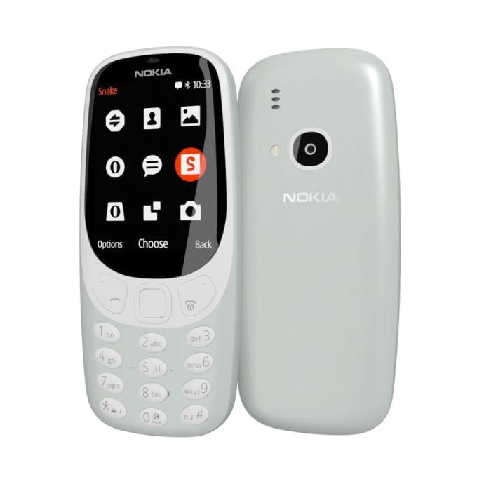 Mobil telefon Nokia 3310 DS Silver