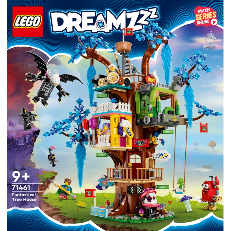 Конструктор LEGO Fantastical Tree House 71461, 9+ лет, 1219 элементов