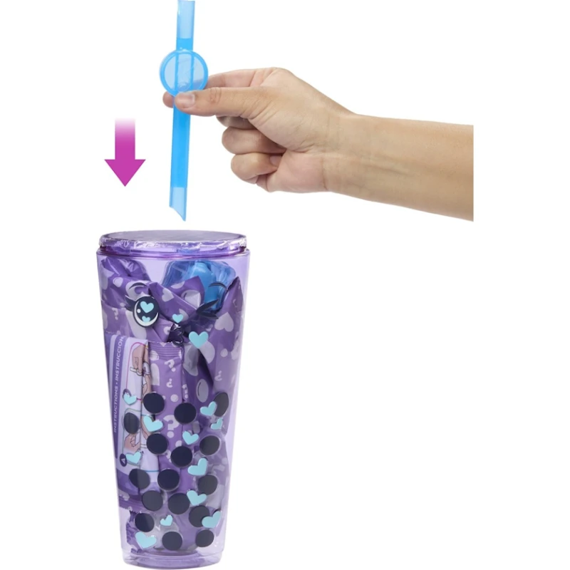 Кукла-сюрприз Mattel Barbie Pop Reveal Bubble Tea Series HTJ19, 3+ лет Кукла-сюрприз Mattel Barbie Pop Reveal Bubble Tea Series HTJ19, 3+ лет