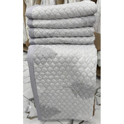 Yorğan AN-TP-001, 155x215 sm, birnəfərlik, yay üçün, pambıq, ağ