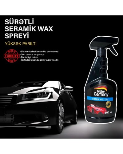 Avtomobil üçün mum Müller Germany 500 ml (6861719233549)