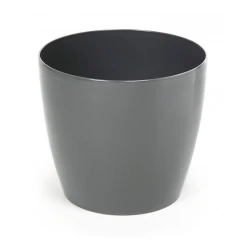 Dibçək Lamela Magnolia 12 sm, plastik, gümüşü