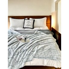 Örtük Luxe Cotton 000748, ikinəfərlik, 200x230 sm, mavi