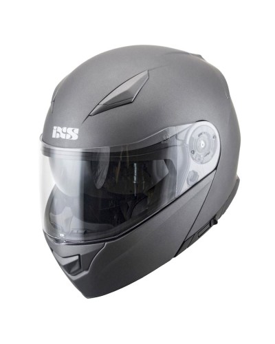 Motosikl dəbilqəsi iXS 300 1.0 X14910-M99.1 Titanium Matt, ölçü XL
