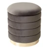 Пуфик 47, ткань, серый, 40x35x35 см Пуфик 47, ткань, серый, 40x35x35 см