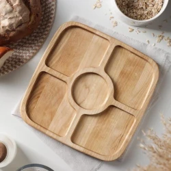 Çərəz qabı NH_MDHH5, taxta, qəhvəyi, 30 sm