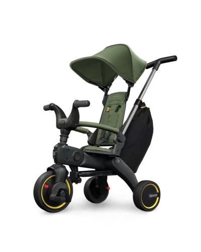 Üçtəkərli uşaq velosipedi Doona 6188, yaşıl, 10+ ay
