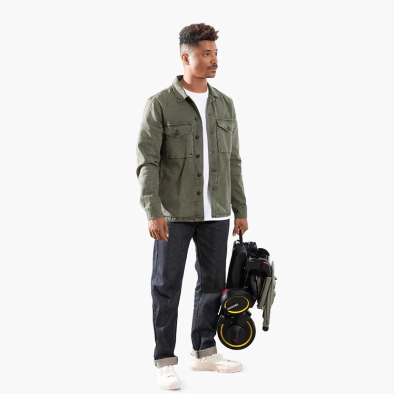 Детский трехколесный велосипед Doona 6188, зеленый, 10+ мес