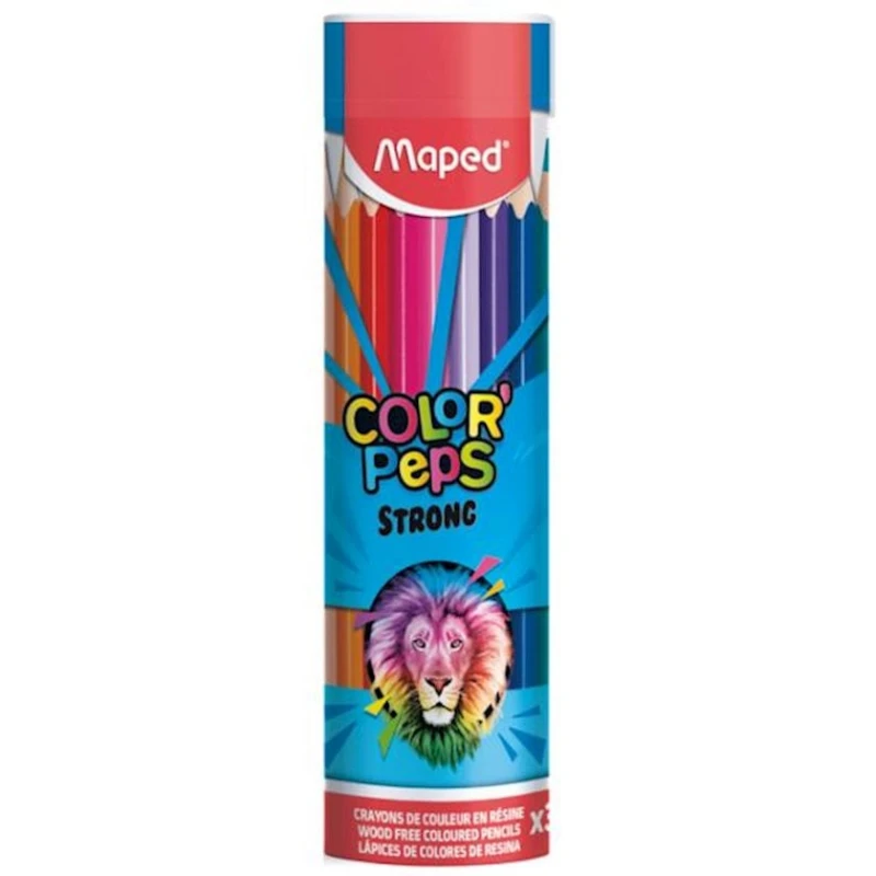 Набор карандашей Maped Color’Peps Strong в тубусе, 36 шт Набор карандашей Maped Color’Peps Strong в тубусе, 36 шт