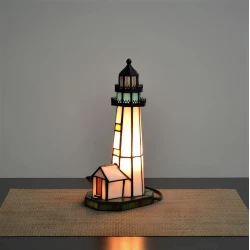 Лампа-ночник Tiffany Lamps Azerbaijan Lighthouse Лампа-ночник Tiffany Lamps Azerbaijan Lighthouse